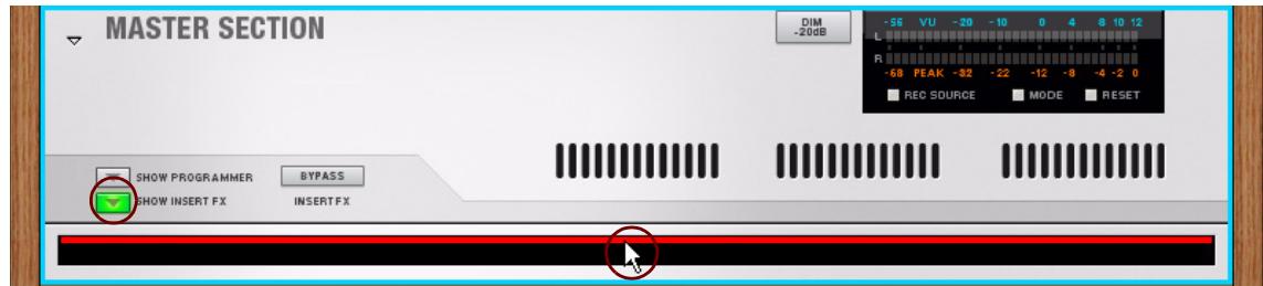 PROPELLERHEAD RECORD 1.5 - Routage comme Insert d'effets de la section maitresse du mixeur principal - 1