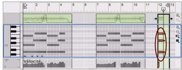 PROPELLERHEAD RECORD 1.5 - Collage d'événements en dehors d'un clip ouvert - 9