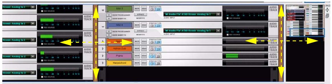 PROPELLERHEAD RECORD 1.5 - Défilament avec l'outil Main - 1