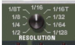 PROPELLERHEAD RECORD 1.5 - Définir la résolution de la pattern - 1