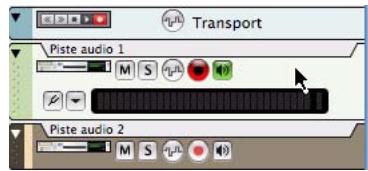 PROPELLERHEAD RECORD 1.5 - Sélection des pistes - 1