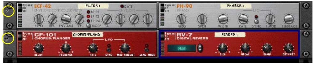 PROPELLERHEAD RECORD 1.5 - Pliage et dépliage des modules - 2