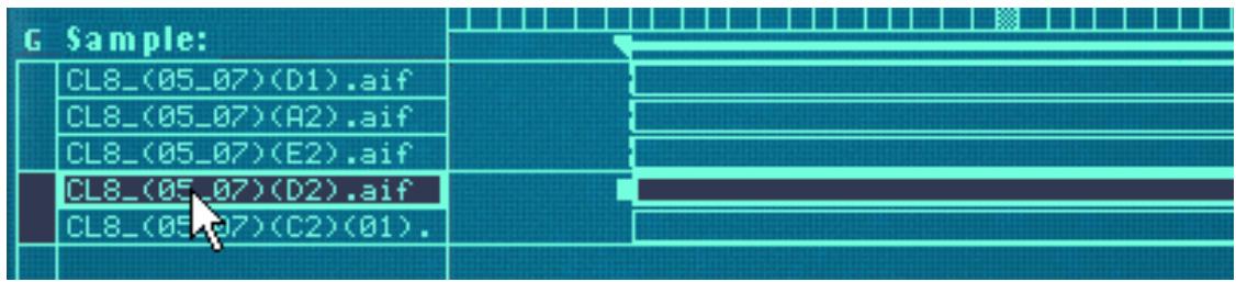 PROPELLERHEAD RECORD 1.5 - Sélectionner un groupe et/ou des zones d'un groupe - 2