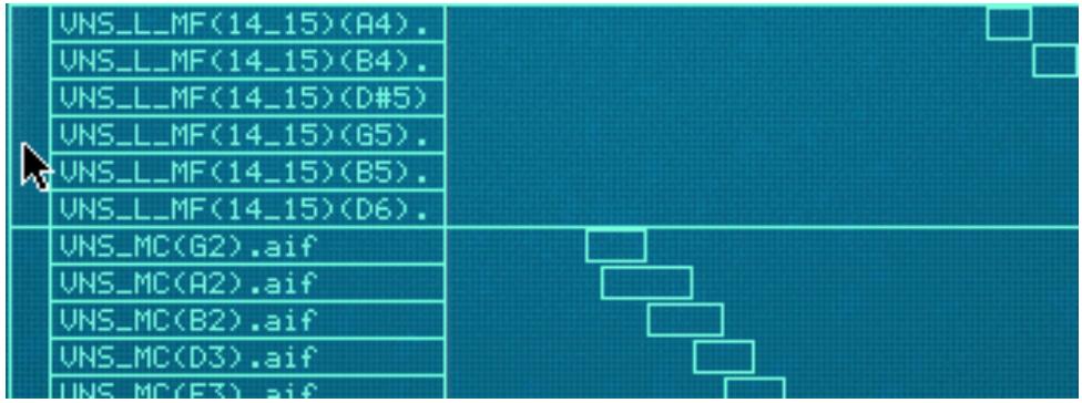PROPELLERHEAD RECORD 1.5 - Selectionner toutes les zones d'un groupe - 1