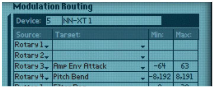 PROPELLERHEAD RECORD 1.5 - Assigner des paramètres à un contrôleur - 2