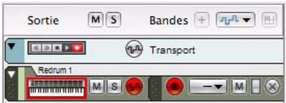 PROPELLERHEAD RECORD 1.5 - La fonction "Copier la pattern sur la piste" - 1