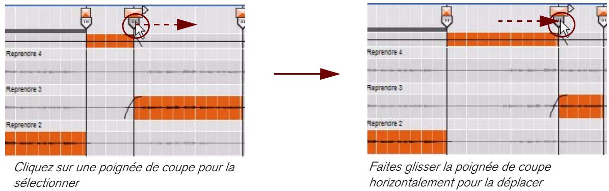 PROPELLERHEAD RECORD 1.5 - Déplacement des coupes - 1