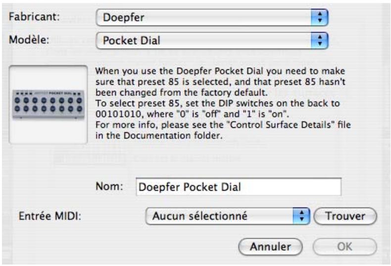 PROPELLERHEAD RECORD 1.5 - Ajouter ou éoperator une surface de contrôle - 1