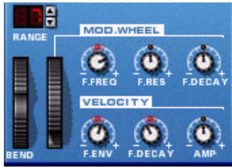 PROPELLERHEAD RECORD 1.5 - Roues de Pitch Bend et de modulation - 1