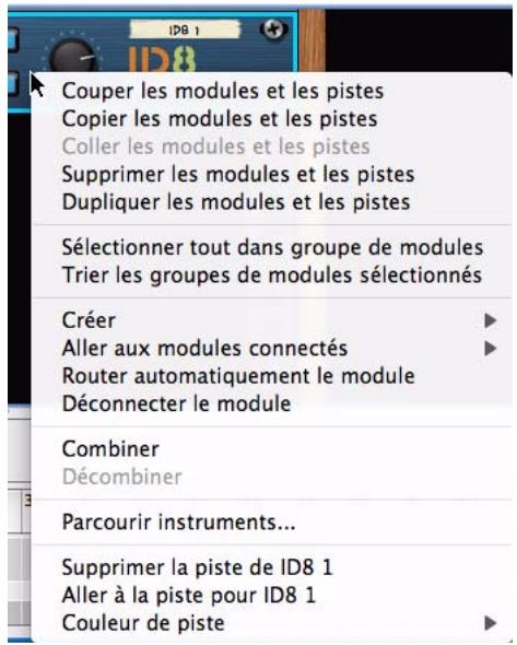 PROPELLERHEAD RECORD 1.5 - Menu contexts - 1