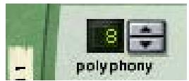 PROPELLERHEAD RECORD 1.5 - Polyphonie - définir le nombre de voix - 1