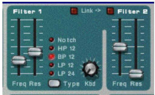 PROPELLERHEAD RECORD 1.5 - La section filtre - 1