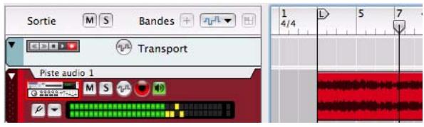 PROPELLERHEAD RECORD 1.5 - La piste audio, son module et la bande de canal de mixeur - 2