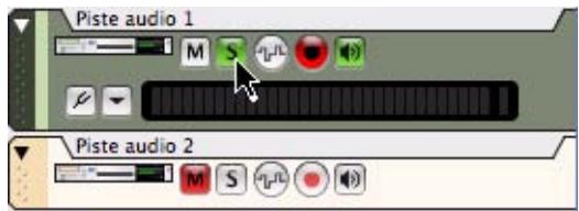 PROPELLERHEAD RECORD 1.5 - Mettre en solo des pistes - 1