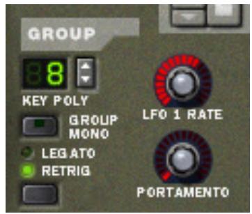 PROPELLERHEAD RECORD 1.5 - Paramètres de groupe - 1