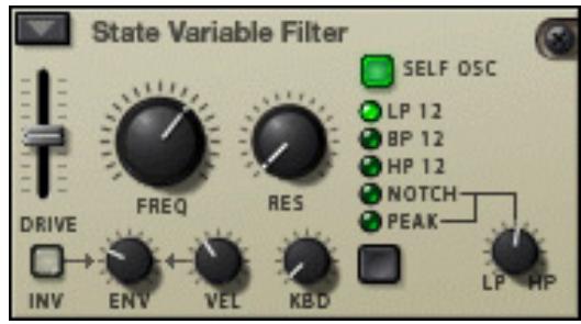 PROPELLERHEAD RECORD 1.5 - Filtre Etat Variable - 1