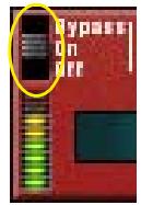 PROPELLERHEAD RECORD 1.5 - Le bouton Puisance/Bypass - 1