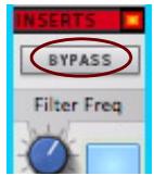 PROPELLERHEAD RECORD 1.5 - Court-circuit des Inserts d'effets - 1