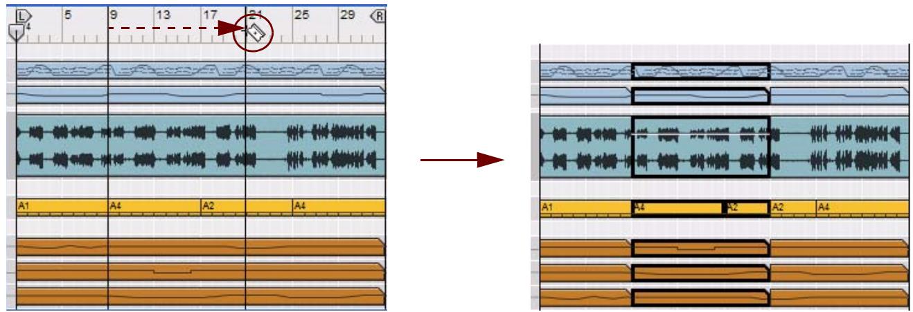 PROPELLERHEAD RECORD 1.5 - Division des clips - 4