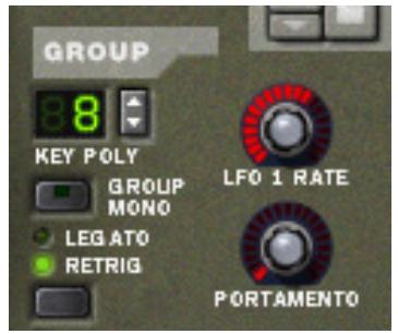 PROPELLERHEAD RECORD 1.5 - Paramètres de groupe - 1
