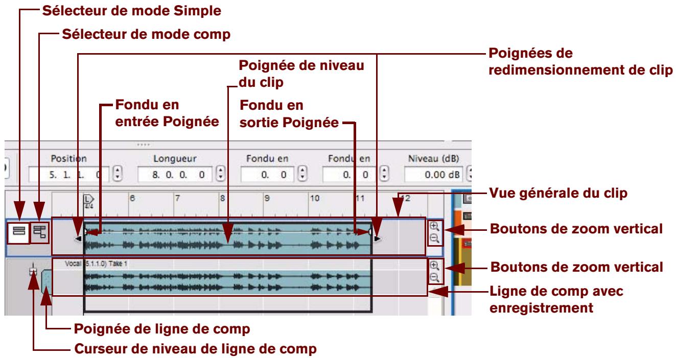 PROPELLERHEAD RECORD 1.5 - Éléments du mode Simple - 1