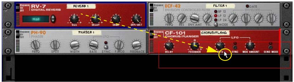PROPELLERHEAD RECORD 1.5 - Réorganisation des modules - 3
