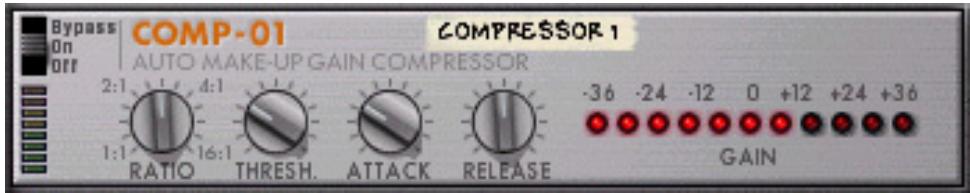 PROPELLERHEAD RECORD 1.5 - Compresseur de gain de sortie automatique COMP-01 - 1