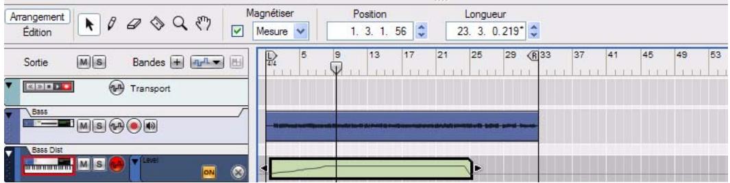 PROPELLERHEAD RECORD 1.5 - Division d'un signal non traité dans une autre voie de mixage pour un traitement en parallelement - 3