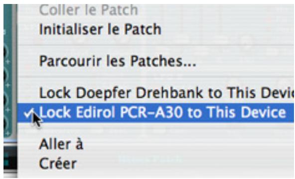 PROPELLERHEAD RECORD 1.5 - En utilisant le menu contextuel - 1