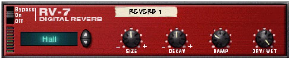 PROPELLERHEAD RECORD 1.5 - Réverb numérique RV-7 Digital - 1