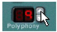 PROPELLERHEAD RECORD 1.5 - Définir le nombre de voix - Polyphonie - 1