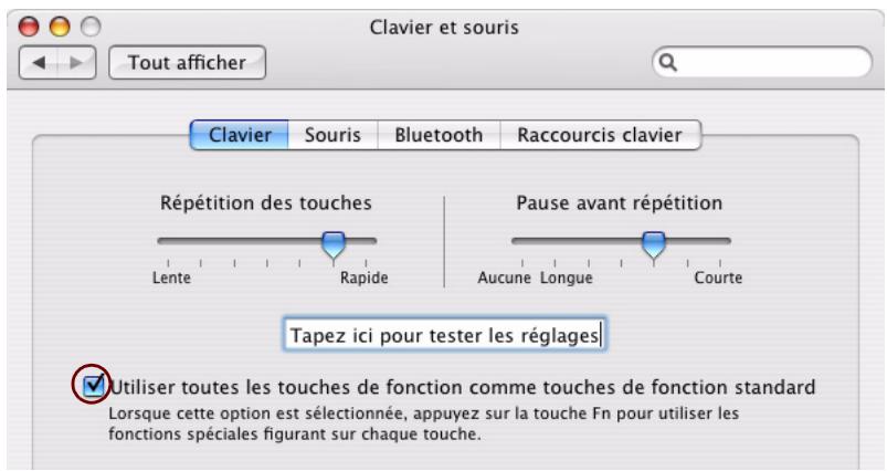 PROPELLERHEAD RECORD 1.5 - Réaffection des touches de fonction dans Mac OS X - 1