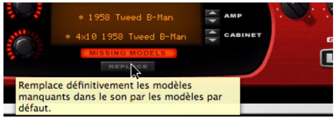 PROPELLERHEAD RECORD 1.5 - À propos des « Modèles manquants » et de la fonction « Remplacer » - 3