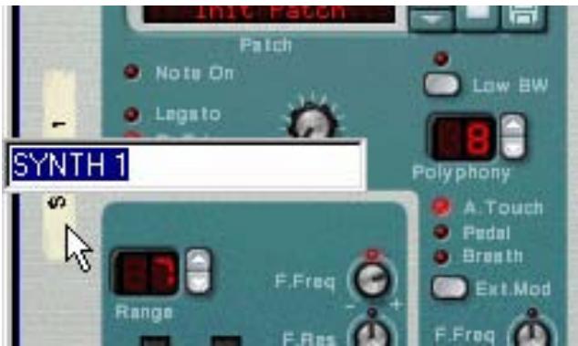 PROPELLERHEAD RECORD 1.5 - Nommer des modules - 1