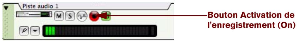 PROPELLERHEAD RECORD 1.5 - Activer l'enregistrement d'une piste audio - 1