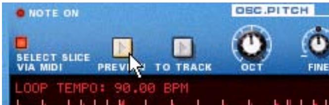 PROPELLERHEAD RECORD 1.5 - Ecouter une boucle dans Dr.Rex - 1