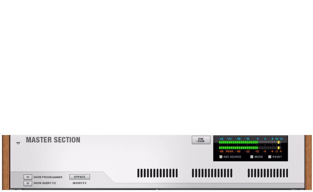 PROPELLERHEAD RECORD 1.5 - Bande de mixeur du module de la section maitresse - 1