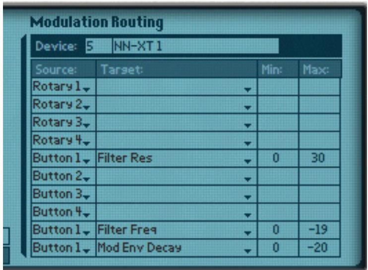 PROPELLERHEAD RECORD 1.5 - Assigner des paramètres à un contrôleur - 1