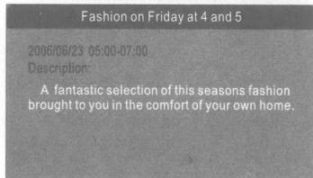 VEA ADATPATEUR TNT T100 - Comment visualiser EPG - 3