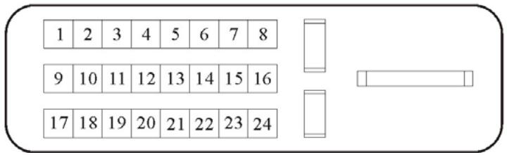 YAKUMO TFT 19 DXP - DVI-D 25 Pin - 1