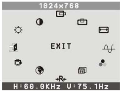 YAKUMO TFT 19 DXP - Menu principal - 1