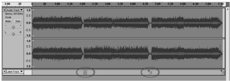 ION AUDIO AUDACITY - Cóme dividir sualbumautomática: - 2