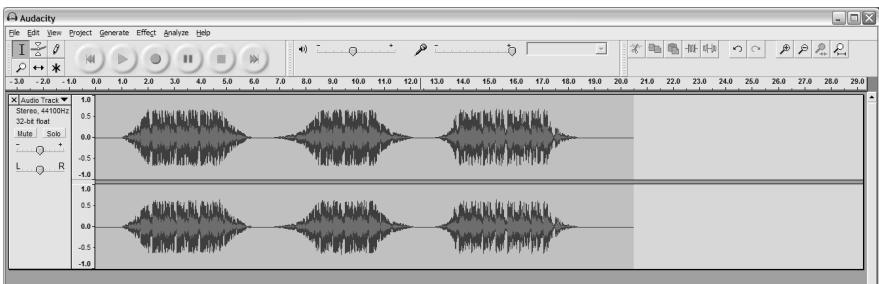 ION AUDIO AUDACITY - Hinweis: Wir empfehlen, dass Sie zunachst die Software mit einer Aufnahme über 1 Minute testen. Wenn sie sich eingearbeitet haben, können Sie eine gesamte LP aufnehmen - 3