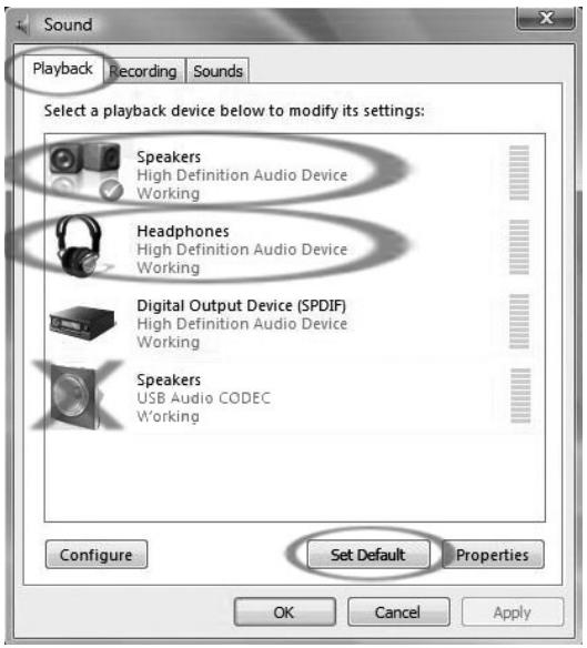 ION AUDIO AUDACITY - CONFIGURATION DE MICROSOFT WINDOWS VISTA POUR UTILISER LE TOURNE-DISQUE USB - 3