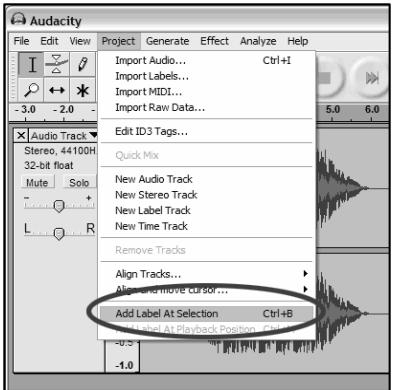 ION AUDIO AUDACITY - Cóme dividir suálbummanualmente: - 1