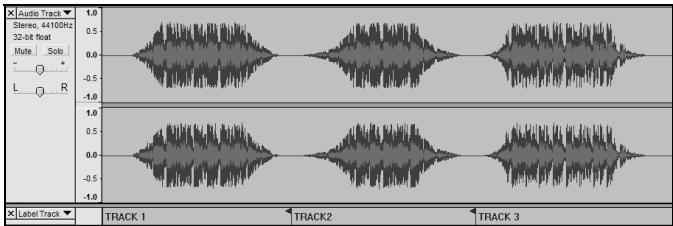 ION AUDIO AUDACITY - Diviser l'album automatiquement : - 5