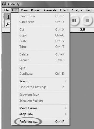 ION AUDIO AUDACITY - AUDACITY KONFIGURATION FÜR DEN PC - 1