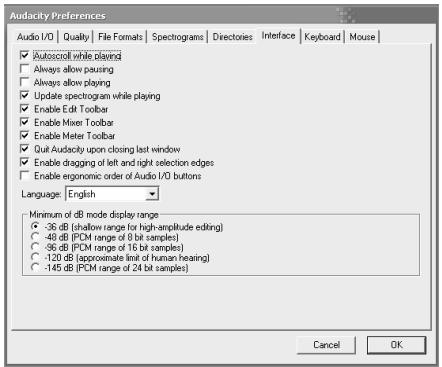 ION AUDIO AUDACITY - SCELTA DELLA LINGUA - 1