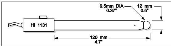 HANNA INSTRUMENTS HI 223 - pH ELECTRODES - 4