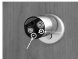 BURG WACHTER TSE 5002 - Replacement of batteries - knob (inner side) - 3